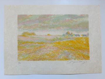 Claude Manoukian (1936) - Promenade en campagne
