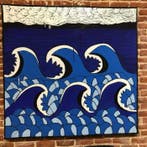 Baptiste Laurent - Vagues bleues, Antiek en Kunst
