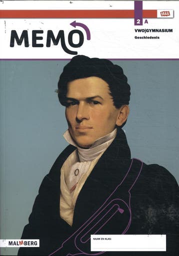 leerjaar 2 vwo-gymnasium geschiedenis / Memo /, Verzenden, Zo goed als nieuw, Klein