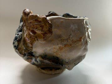 Ceremonieel keramisch matcha-kom 001 -Chawan- door Shin