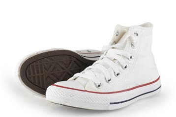 Converse Hoge sneakers in maat 37 Wit, Verzenden, Wit, Converse, Zo goed als nieuw