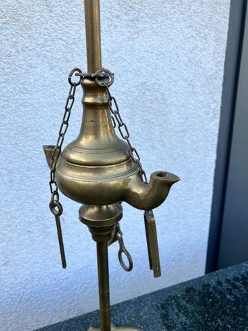 Olielamp - Messing - FLORENTIJNSE OLIELAMP