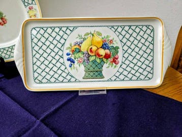 Villeroy & Boch - „Basket“ – 2-teiliges Servierset (Ovale
