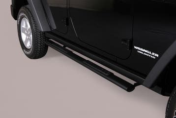 Side Bars | geschikt voor Jeep | Wrangler Unlimited 12- 4d s, Verzenden