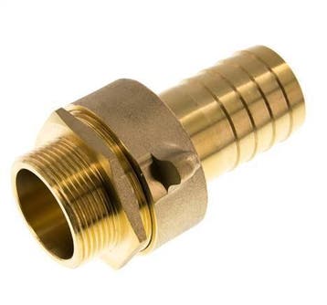 38 mm (1-1/2) & G1-1/2 Barre à boyau mâle en laiton, Verzenden