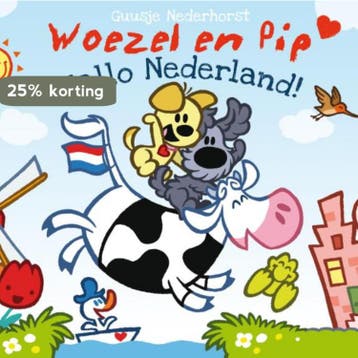 Hallo Nederland! / Woezel & Pip 9789079738571, Verzenden, Gelezen, Guusje Nederhorst