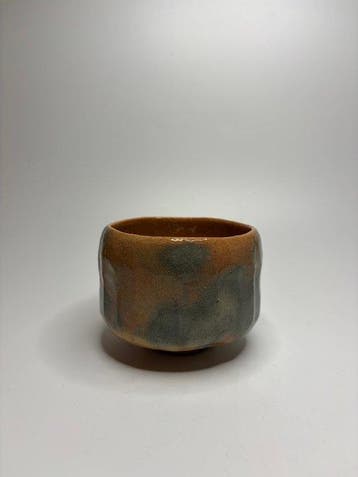 Japanse Aka-Chawan (Rode theeschaal) door Shraku () –