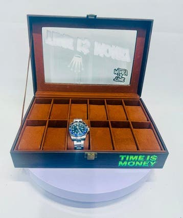 Vanessa Fodera (1981) - TIME IS MONEY - LUXURY WATCH BOX
