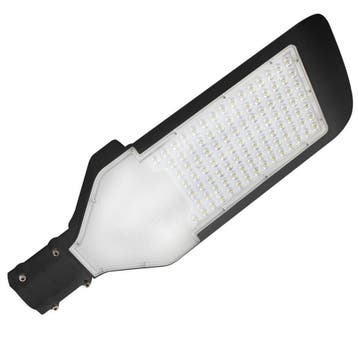 Waterdichte 100W Aluminium LED Straatlamp in Mat Zwart - Hel, Verzenden