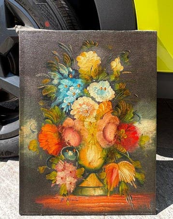 E. Anzil (XIX-XX) - Fiori Fiamminghi, Antiek en Kunst