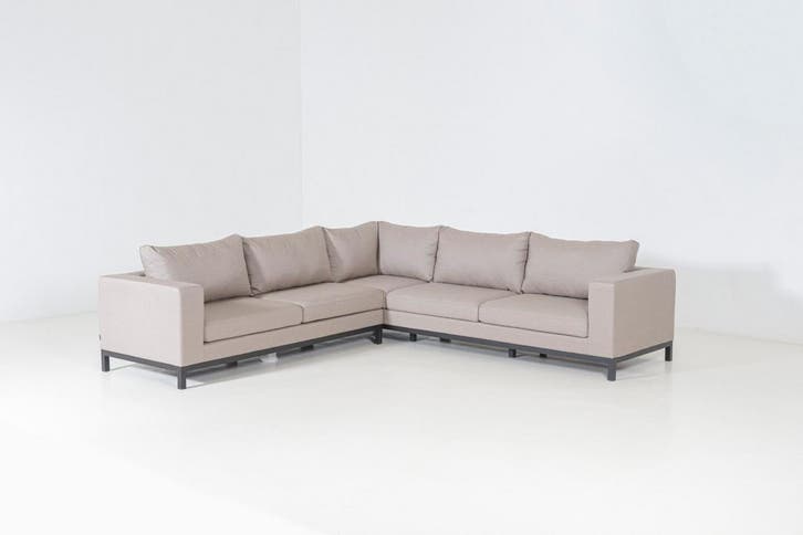 Flow. Square straight taupe chiné |   Sunbrella | SALE, Tuin en Terras, Tuinsets en Loungesets