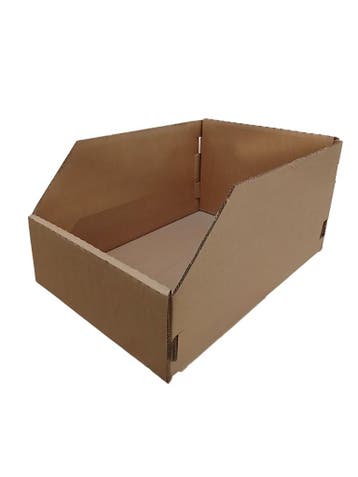 Magazijnbak karton 580x400x300 mm bruin golfkarton, Articles professionnels, Stock & Retail | Emballage & Expédition, Ophalen of Verzenden