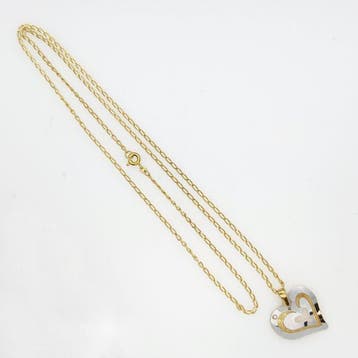 Ketting met hanger - 18 karaat Geel goud