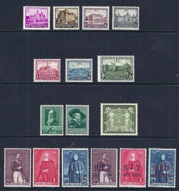 Belgique 1930 - l’intégralité de l’édition annuelle avec le