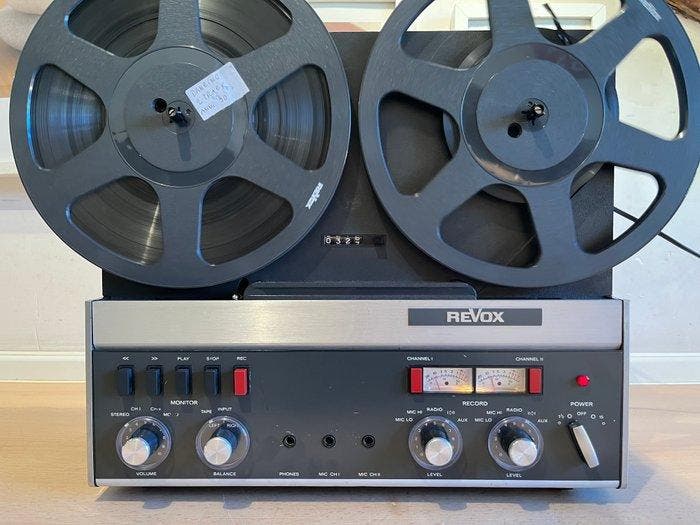 Revox - A77 MKIII 7 1/2 15 Reel-to-reel deck 26 cm, Audio, Tv en Foto, Radio's