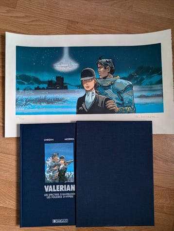 Valerian et Laureline T11/T12 + sérigraphie + dédicace - C +