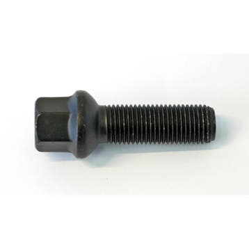 H&R Wielbout bolkonisch R14 M14x1.50 - Lengte 45mm - Zwart, Verzenden, Nieuw