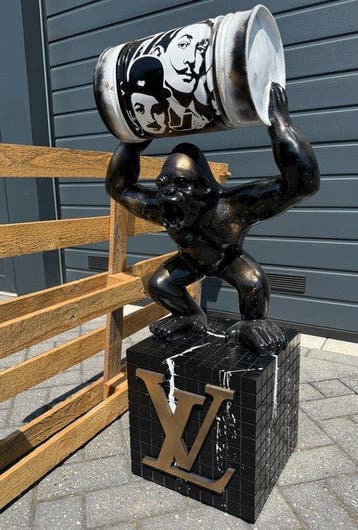 Daluxe Art - 1999 • XXL LV Charlie Chaplin Display - 100cm
