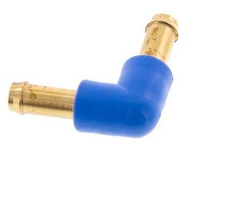 Connecteur de tuyau coudé en laiton/plastique de 6 mm [2, Verzenden, Nieuw