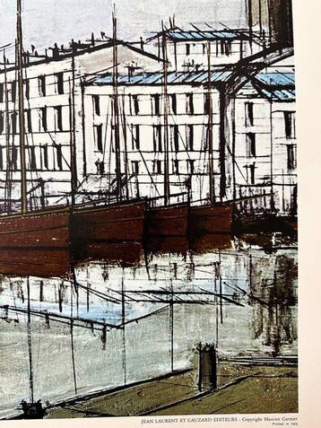 Bernard Buffet (1928-1999) - La rochelle, Antiquités & Art