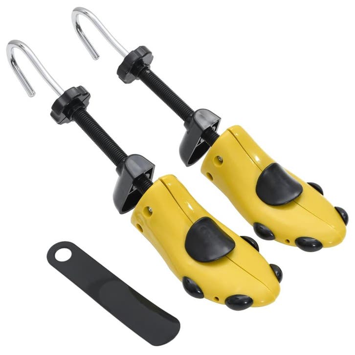 vidaXL Schoenspanners met schoenlepel EU 37-41 kunststof, Huis en Inrichting, Kasten | Schoenenrekken, Nieuw, Verzenden