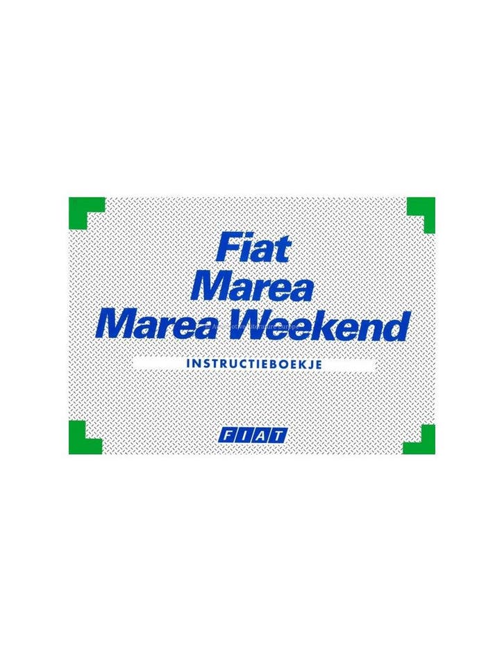 2001 FIAT MAREA & WEEKEND INSTRUCTIEBOEKJE NEDERLANDS, Autos : Divers, Modes d'emploi & Notices d'utilisation, Enlèvement ou Envoi