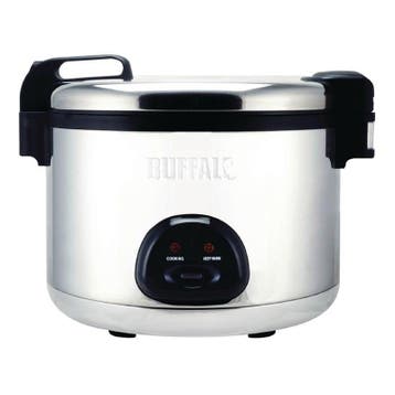 Rijstkoker | RVS | 2.85kW | 20L Gekookte Rijst / 9L Droge, Verzenden