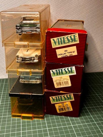 Vitesse 1:43 - Modelauto (7) - Cadillac & Chevrolet -, Hobby en Vrije tijd, Nieuw