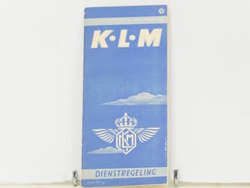KLM Dienstregeling – geldig vanaf 1 december 1947 – inte, Livres, Transport, Ophalen of Verzenden