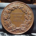 Frankrijk. 1877 - Société de Tir de Metz - Grande medaglia, Postzegels en Munten, Munten en Bankbiljetten | Toebehoren