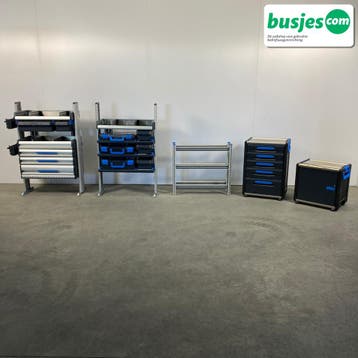Sortimo SR5 bedrijfswageninrichting complete set 771x398x117, Verzenden