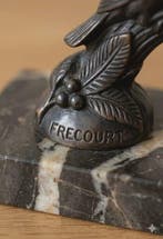 Beeldje - Lampe art déco Maurice frecourt authentique et