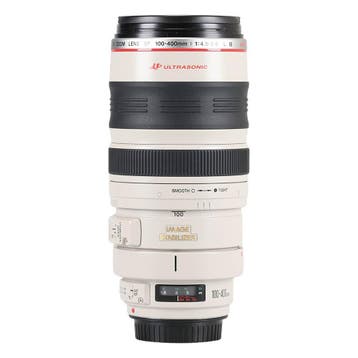Canon EF 100-400mm f/4.5-5.6L IS USM met garantie, Ophalen of Verzenden, Gebruikt