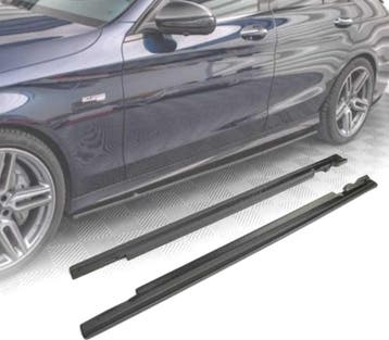 Rajouts Des Bas de Caisse Pour Mercedes W205 Coupé Amg Line, Verzenden