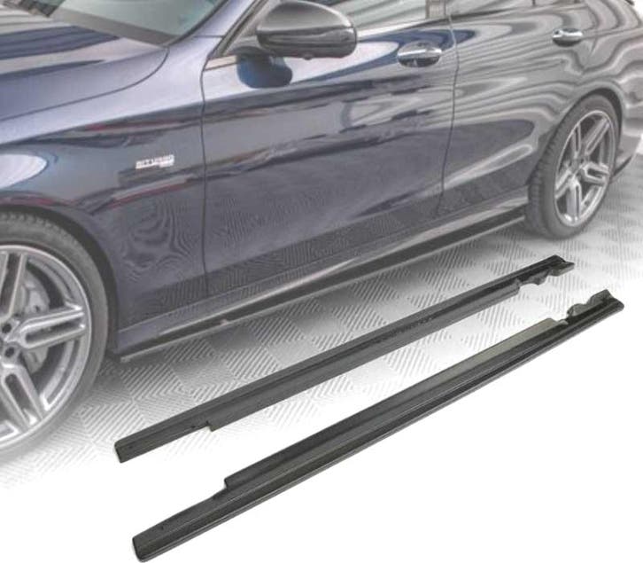 Rajouts Des Bas de Caisse Pour Mercedes W205 Coupé Amg Line, Autos : Pièces & Accessoires, Carrosserie & Tôlerie, Envoi