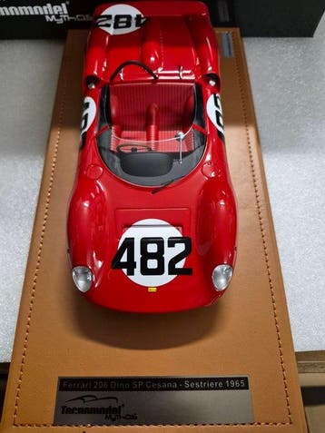Tecnomodel 1:18 - Model sportwagen - Ferrari Dino 206SP