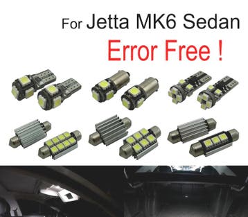 Kit 14 Ampoules Led Intérieur Pour Volkswagen Jetta 6 Mk6 Mk, Verzenden