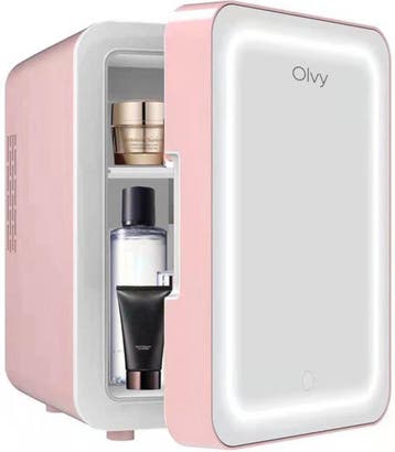 Mini koelkast - Skincare Fridge - Frigobox - 4 Liter - Roze, Verzenden