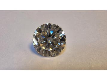 Veiling - Moissanite briljant 10.00 crt ( GRA gecertificeerd