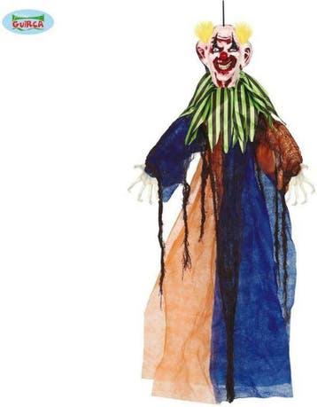 Halloween killer horror clown deco pop  met licht, Ophalen of Verzenden, Nieuw