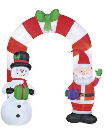 Kerst opblaas boog deco, Ophalen of Verzenden, Nieuw