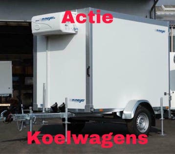 Nieuwe koelwagen koelaanhanger koelwagens koelauto voorraad, Auto diversen, Nieuw