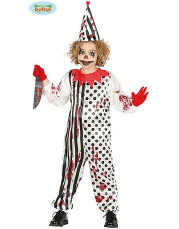 Zombie clown pak voor kinderen, Ophalen of Verzenden