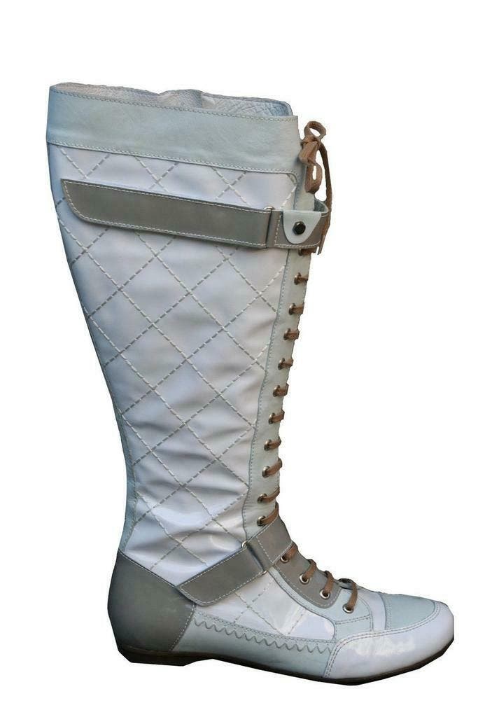 Bladelli laars gestikt lak veter voo maat s37, Kleding | Dames, Schoenen, Verzenden
