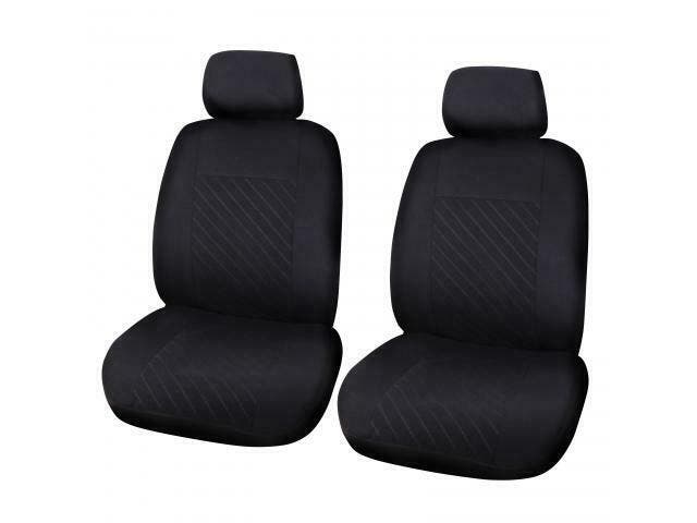 Stoelhoesset Berlin 4-delig zwart, Auto-onderdelen, Interieur en Bekleding, Ophalen of Verzenden
