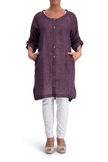 Blouse Gaya Ophilia linen maat 40/42, Kleding | Dames, Verzenden, Nieuw