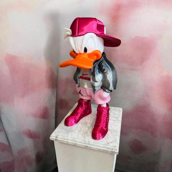 Orima Pop Art - DONALD Duck Street Art « Just Duck It », Antiquités & Art, Art | Objets design