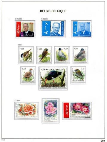 België 2005/2006 - Volledige verzameling zegels en blokken