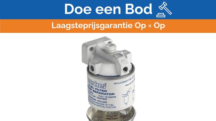 Bieden: Vetus 33VTEBP fuel filter water separator 140 HP |, Watersport en Boten, Bootonderdelen, Ophalen of Verzenden