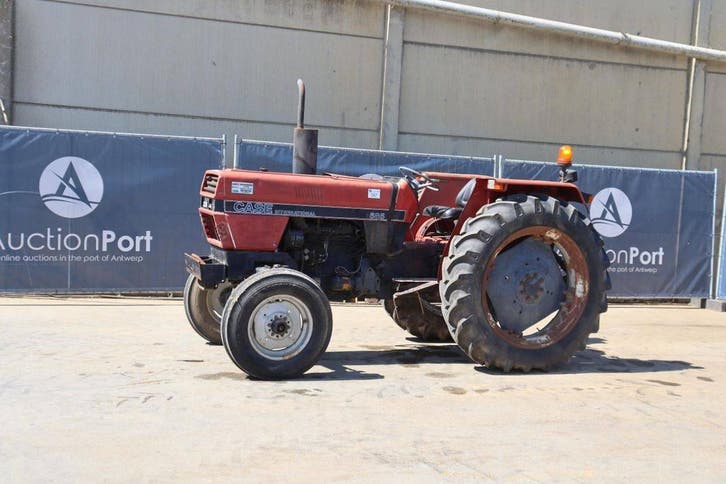Veiling: Minitractor Case IH 585 Diesel 60pk, Articles professionnels, Agriculture | Tracteurs, Enlèvement